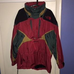 North Face men’s pullover coat.